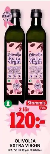 ICA Maxi Olivolja extra virgin erbjuda