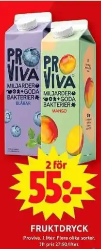 ICA Maxi Fruktdryck erbjuda