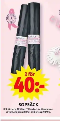 ICA Maxi Sopsäck erbjuda