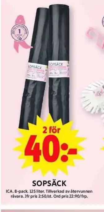ICA Maxi Sopsäck erbjuda