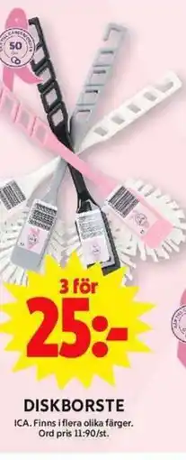 ICA Maxi Diskborste erbjuda