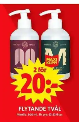 ICA Maxi Flytande tvål erbjuda