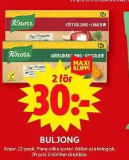 ICA Maxi Buljong erbjuda