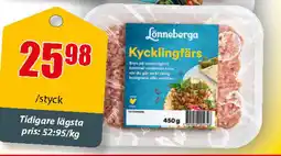 Extra Mjällby Stormarknad Kycklingfärs Lönneberga erbjuda