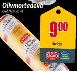 Extra Mjällby Stormarknad Oliv mortadella erbjuda