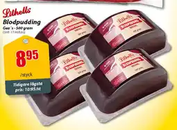 Extra Mjällby Stormarknad Lithells Blodpudding Gea's erbjuda