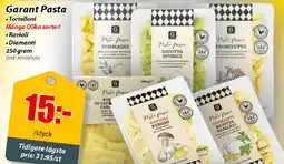 Extra Mjällby Stormarknad Garant Pasta erbjuda