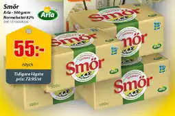 Extra Mjällby Stormarknad Smör arla - normalsatat 82% erbjuda