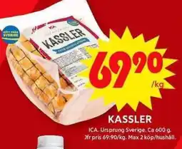 ICA Maxi ICA Kassler erbjuda