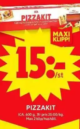 ICA Maxi ICA Pizzakit erbjuda