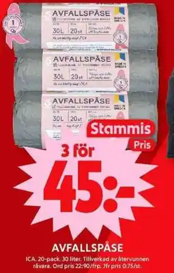 ICA Maxi ICA Avfallspåse erbjuda