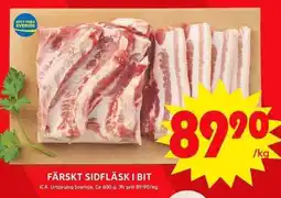 ICA Maxi Färskt sidfläsk i bit erbjuda