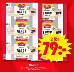 ICA Maxi SCAN Bacon erbjuda