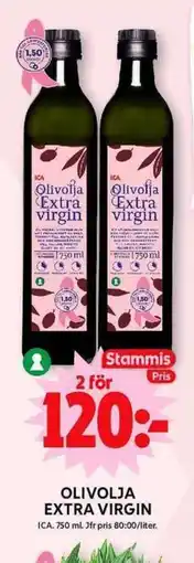 ICA Maxi ICA Olivolja extra virgin erbjuda
