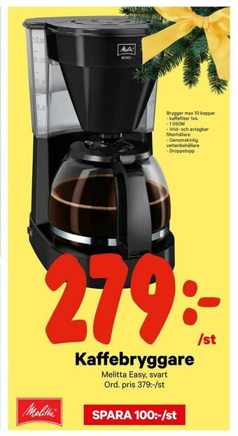 City Gross Kaffebryggare erbjuda
