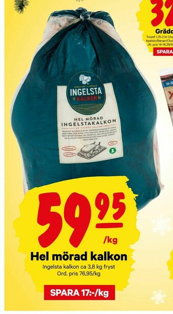 City Gross Hel mörad kalkon erbjuda