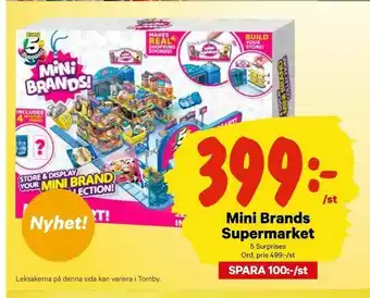 City Gross Mini Brands Supermarket erbjuda