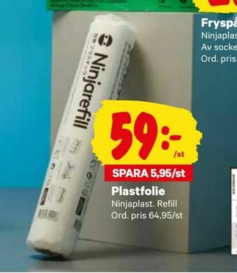 City Gross Plastfolie erbjuda