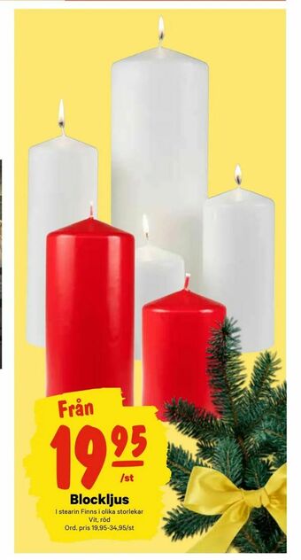 City Gross Blockljus erbjuda