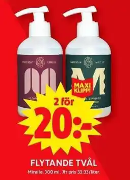 ICA Maxi MIRELLE Flytande tvål erbjuda