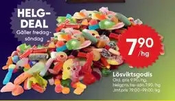 DollarStore Lösviktsgodis erbjuda