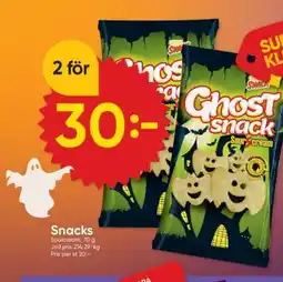 DollarStore Ghost Snack Sour Cream erbjuda