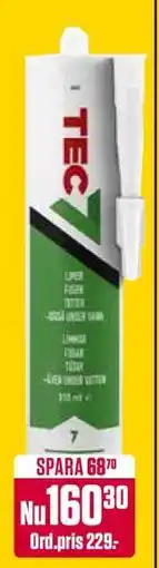 ÖoB TEC 7 erbjuda