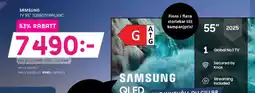 Elon SAMSUNG TV 55" TQ55Q7FAAUXXC erbjuda