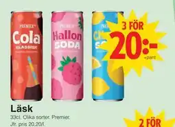 Matöppet Läsk, SEK 20 erbjuda