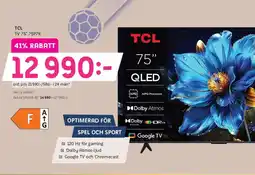 Elon TCL TV 75" 75P7K erbjuda