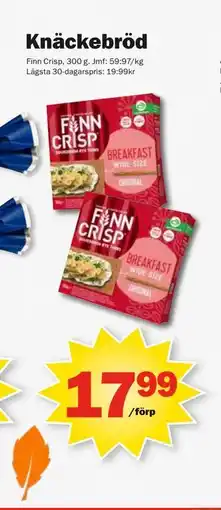 Pekås Knäckebröd, SEK 17.99 erbjuda