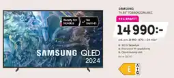 Elon SAMSUNG TV 85" TQ85Q60DAUXXC erbjuda