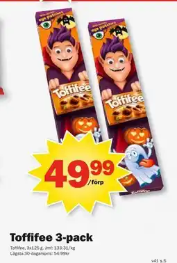 Pekås Toffifee 3-pack, SEK 49.99 erbjuda
