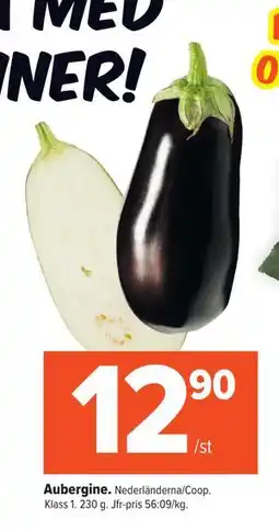 Coop Extra Aubergine., SEK 12.9 erbjuda
