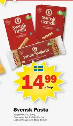 Pekås Svensk Pasta, SEK 14.99 erbjuda