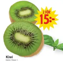 Matöppet Kiwi, SEK 15 erbjuda