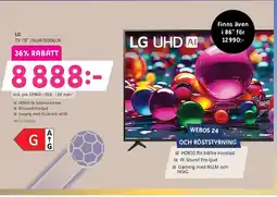 Elon LG TV 75" 75UA75006LA erbjuda