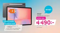 Elon SAMSUNG Surfplatta Galaxy Tab S10 Lite Wifi 128 GB erbjuda