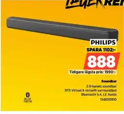 Power PHILIPS Soundbar erbjuda