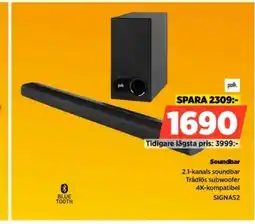 Power POLK Soundbar erbjuda