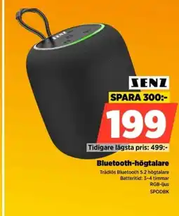 Power SENZ Bluetooth-högtalare erbjuda
