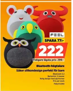 Power FEEL Bluetooth-högtalare erbjuda