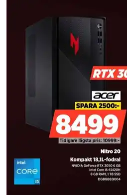 Power ACER Nitro 20 erbjuda