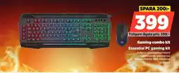 Power Gaming combo kit erbjuda
