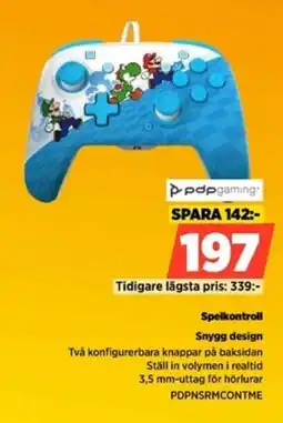 Power PDPGAMING Spelkontroll erbjuda