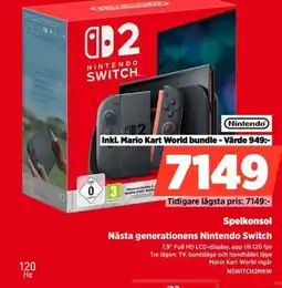 Power NINTENDO Spelkonsol erbjuda