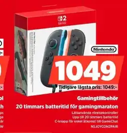 Power NINTENDO Gamingtillbehör erbjuda