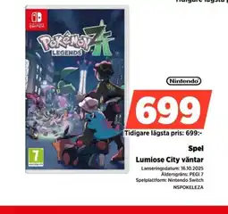 Power NINTENDO Spel erbjuda