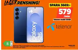 Power TELENOR Galaxy S25 erbjuda