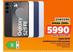 Power SAMSUNG Galaxy S25 FE erbjuda